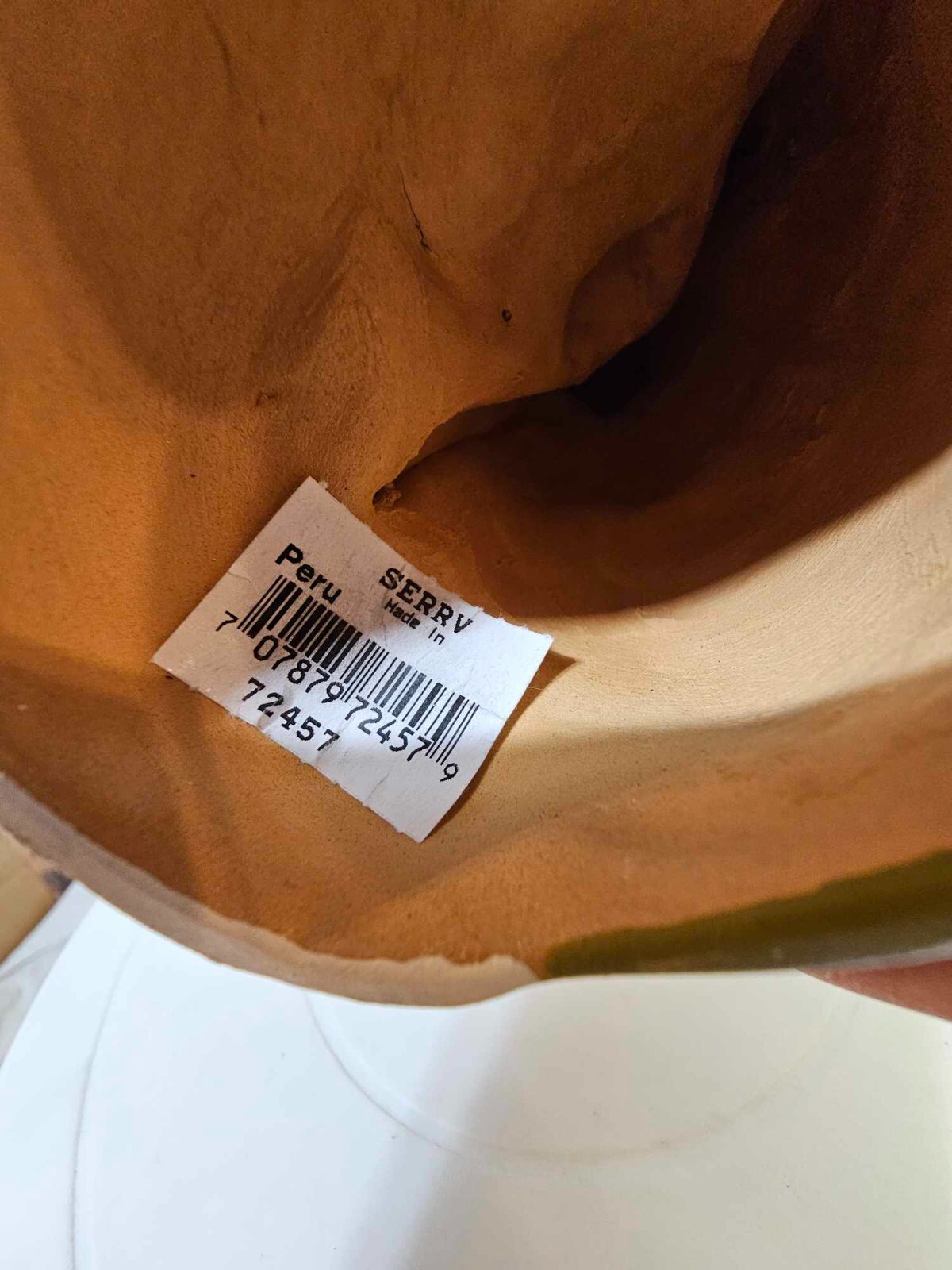 Peruvian Clay terracotta Pottery Family Nativity Scene Figurine w Lama Animal-G3