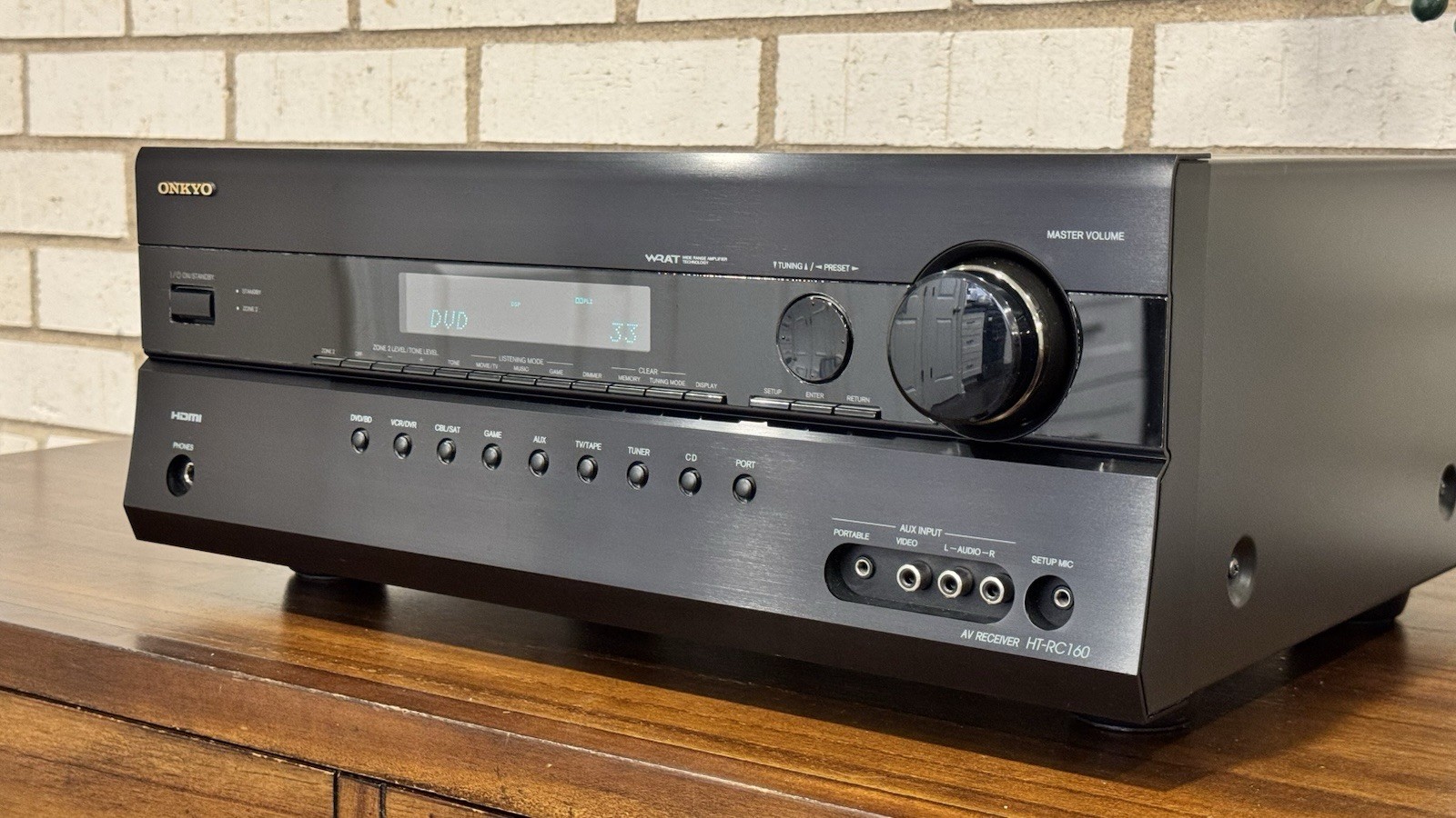 Onkyo HT-RC160 7.1 AV Receiver – Fully Working – No Remote