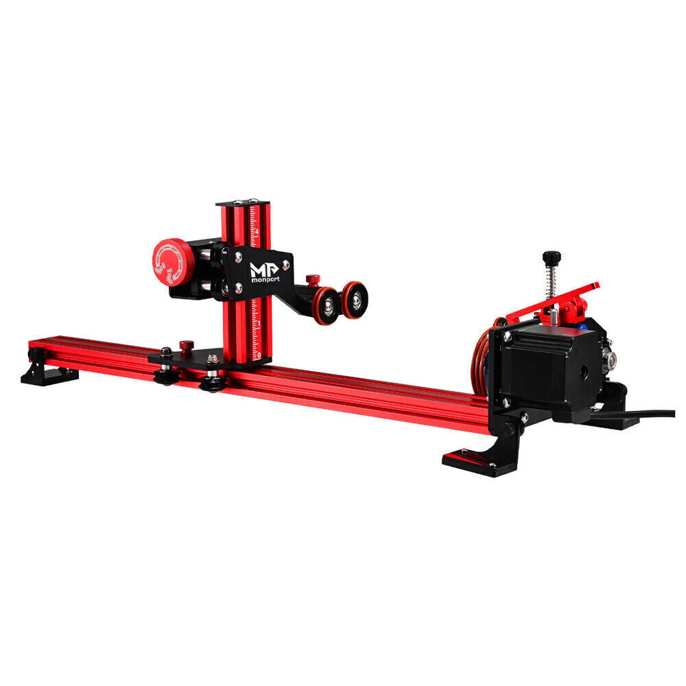 4 Wheel Lift Rotary Axis For CO2 Laser Engraver Cylinder Surface 360° Rotation