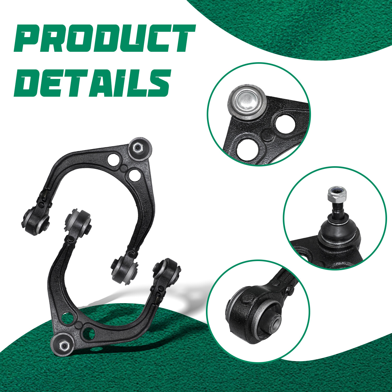 16Pc Suspension Control Arm TieRod for 2011-2019 Challenger Charger Chrysler 300