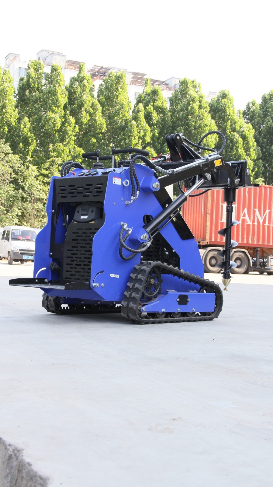 Hydraulic Auger Post Hole Drill for Mini Skid Steer Loader