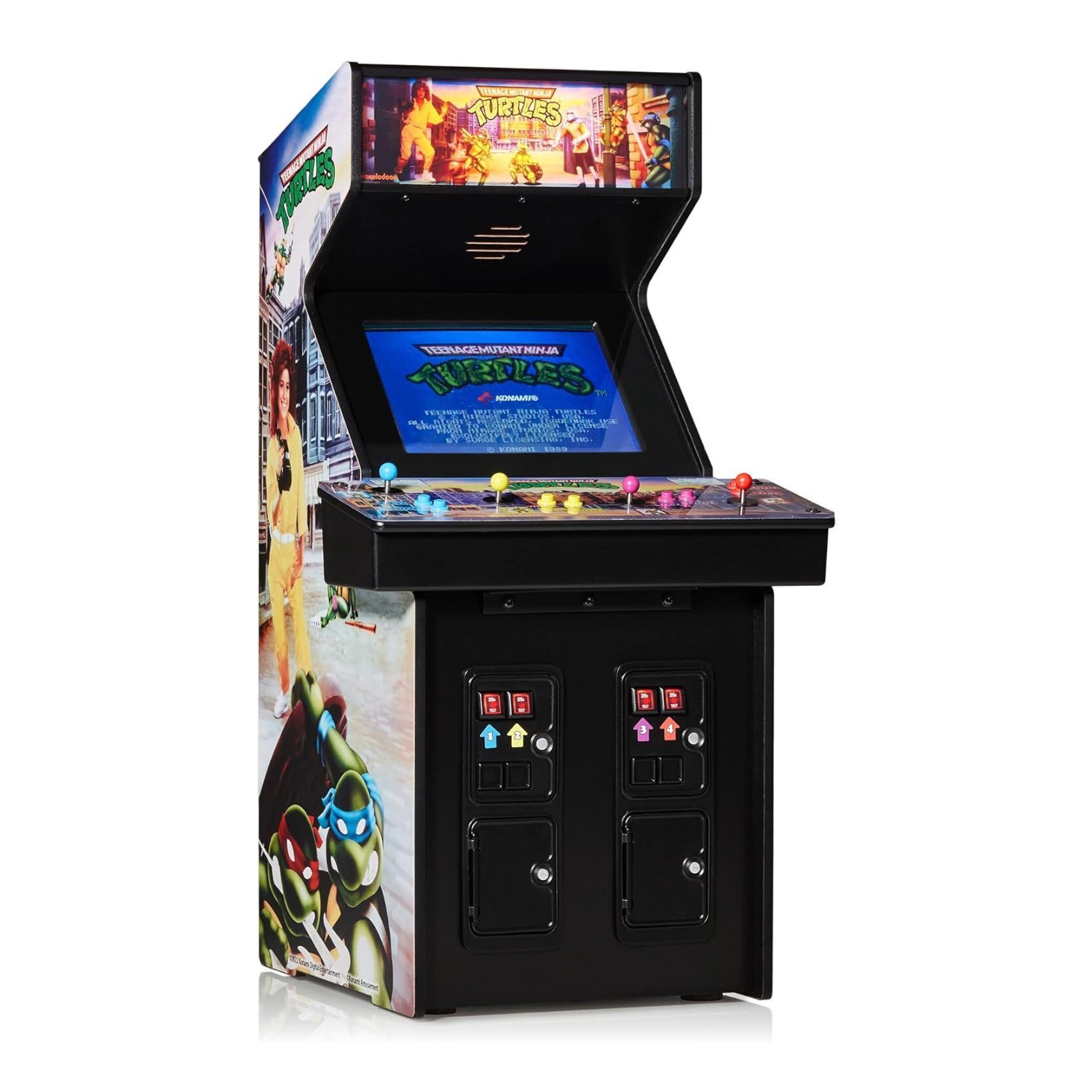 Numskull Quarter Arcades Teenage Mutant Ninja Turtles Collector's Mini Arcade
