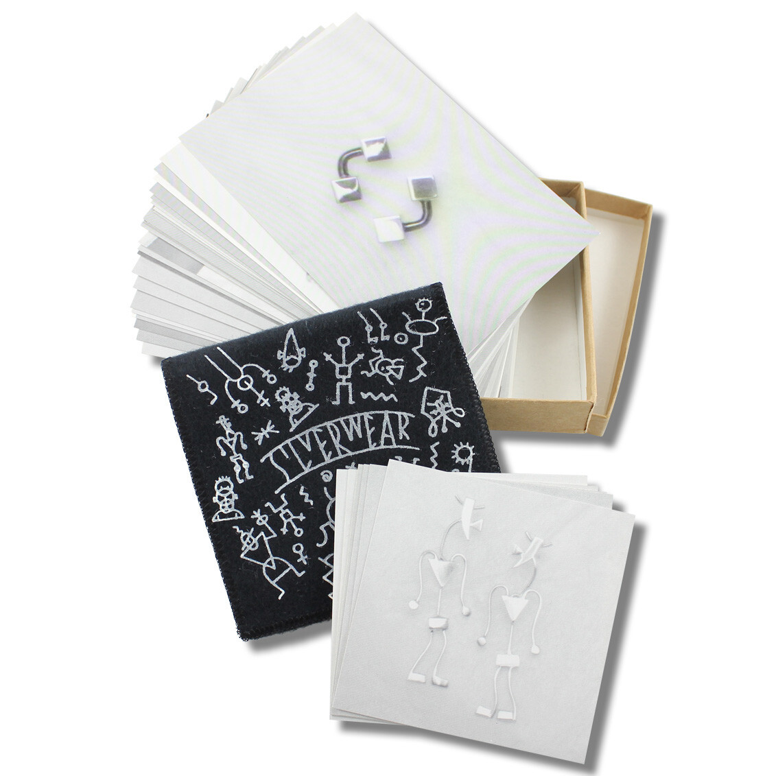 Vintage ACME STUDIO "Madge" Sterling Silver Brooch by Designer STEVEN GUARNACCIA