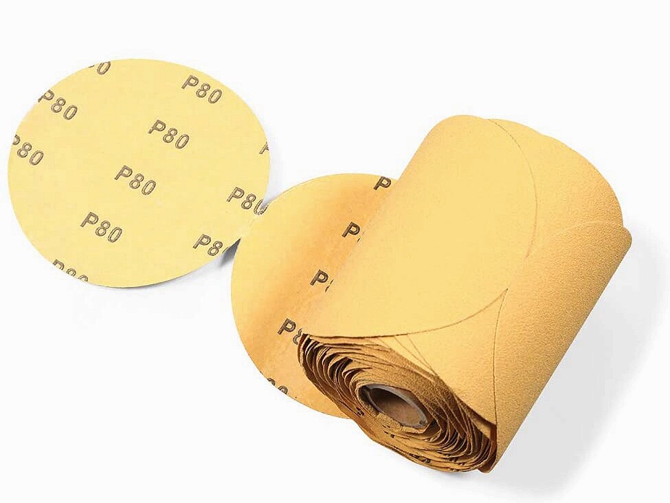 6 inch PSA Sanding Disc Sandpaper 100 Roll Sticky Back 40-800 Grit Sand Paper