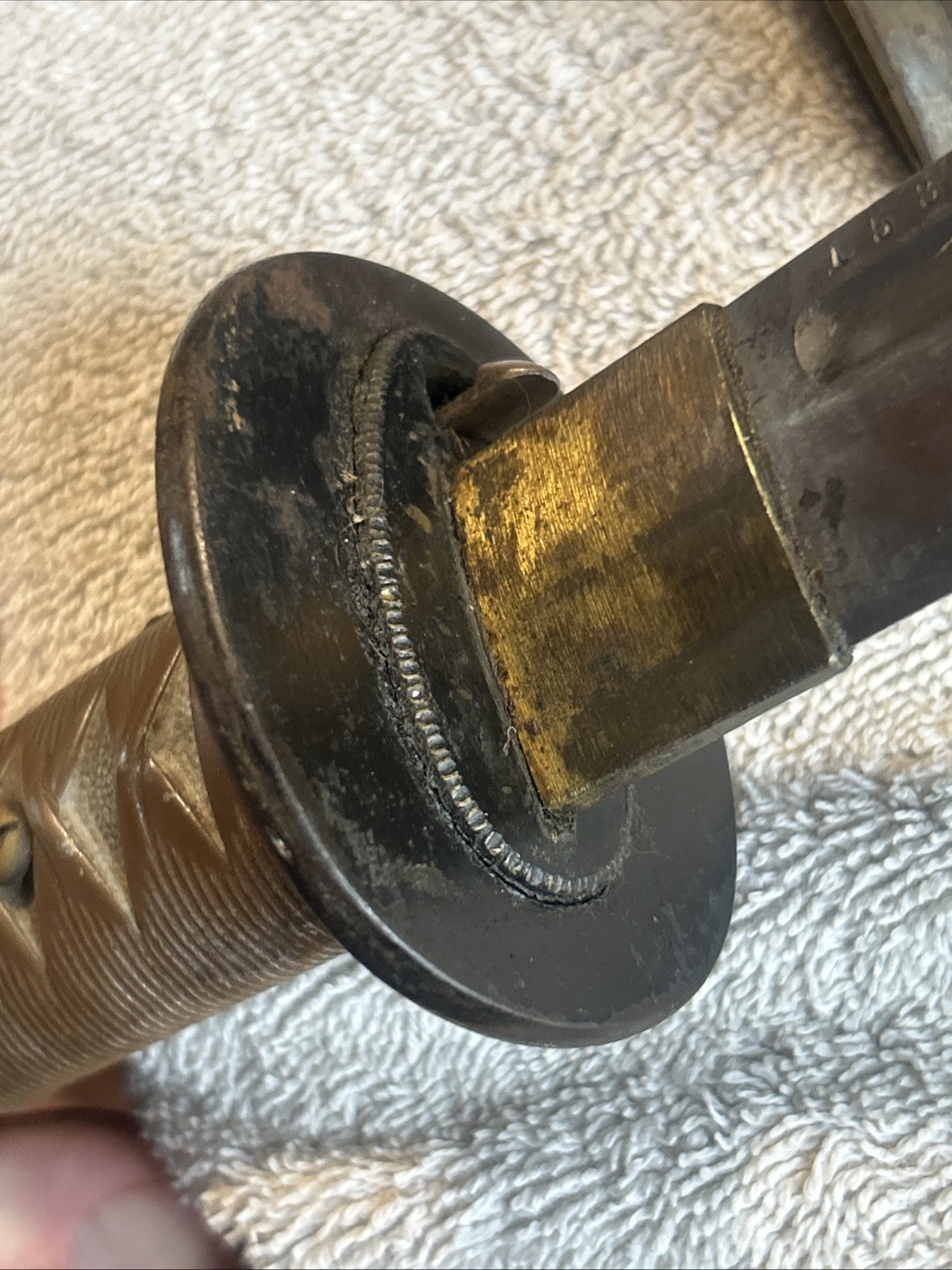 Nice WWII Japanese Shin Gunto Type 95 NCO Sword Free Shipping Tokyo Arsenal Free