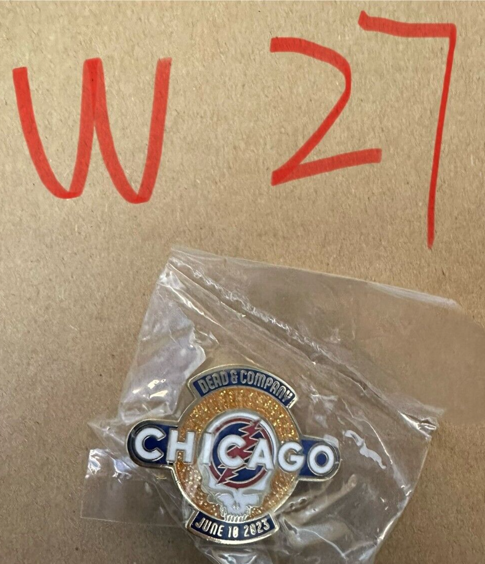 Dead And Company Pin Official 2022-2023 Tour Pin,VA/OH/IL/NY/NC/MA etc. Pick No.