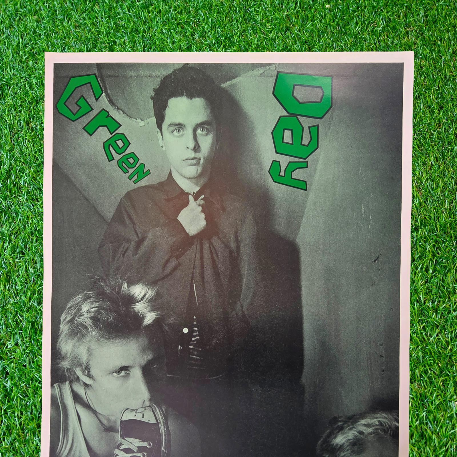 Vintage 1994 Green Day Poster Dookie Era Made In England Rare NOS
