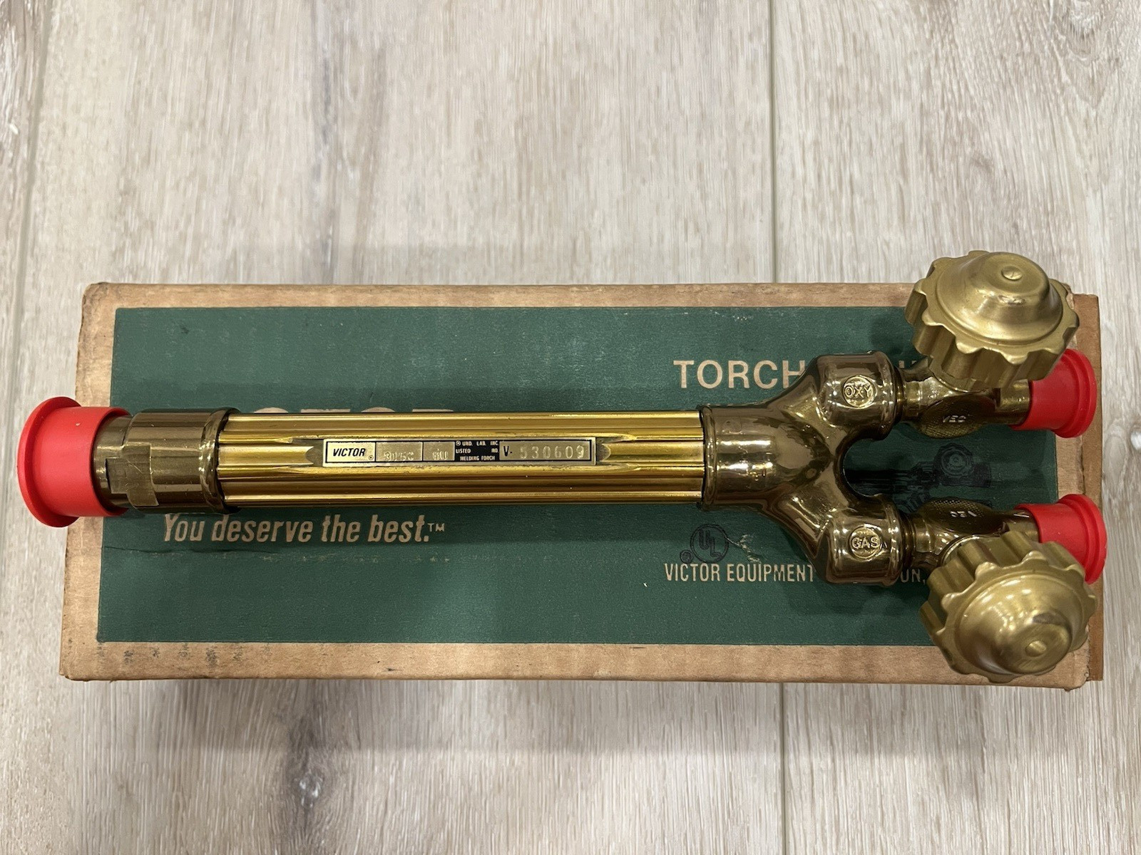 Victor 315C Cutting Welding Torch Handle 0382-0017 Journeyman Fits CA2460 USA