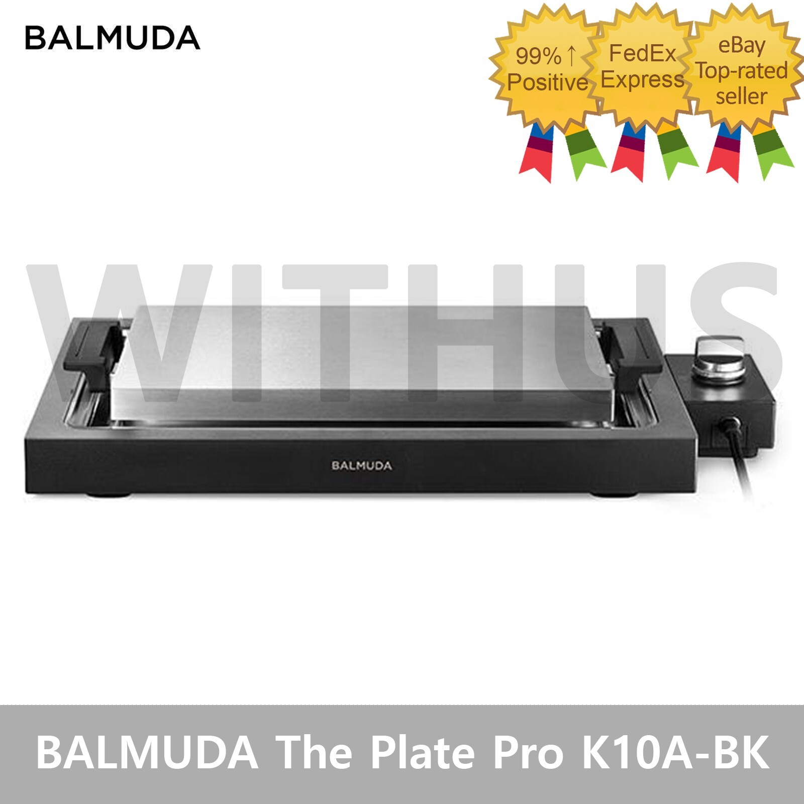 BALMUDA The Plate Pro Stainless Steel Hot Plate K10A-BK AC 220V/60Hz - Tracking=