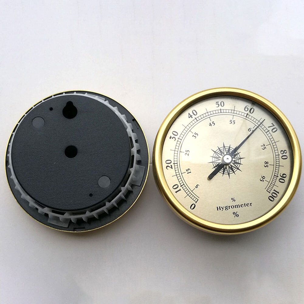 1PCS Portable Accurate Analog Hygrometer Humidity Meter Indoor Outdoor USAA++
