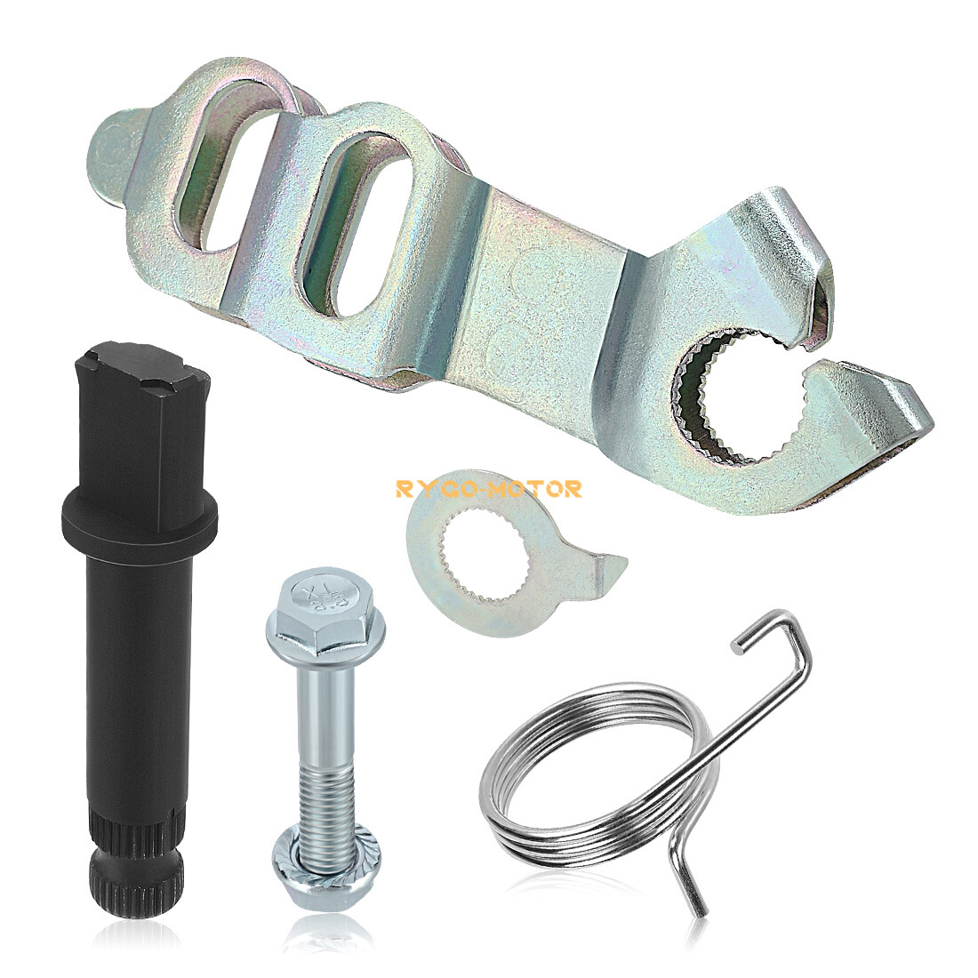 Rear Drum Brake Arm Rocker Cam W/Spring Kit For Honda Rancher 420 TRX420 2014-24