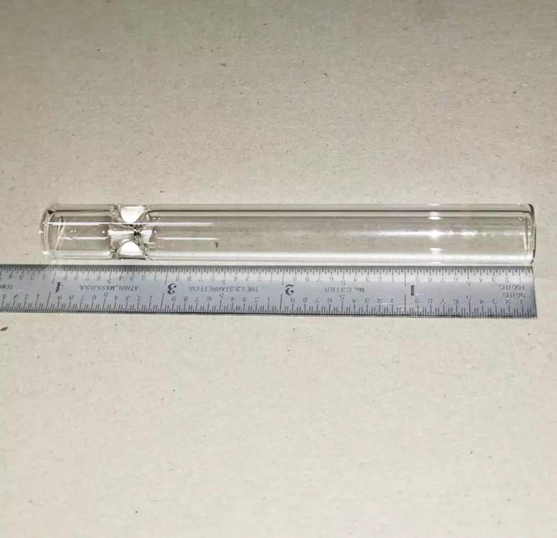 20psc Thick Pyrex Glass Chillum Tobacco Pipe, Smoking pipe,Smooth One Hitter USA