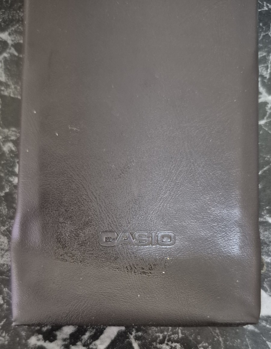 Vintage CASIO Calculator HL-122 12-Digit Battery Powered Tested Made Japan 1986