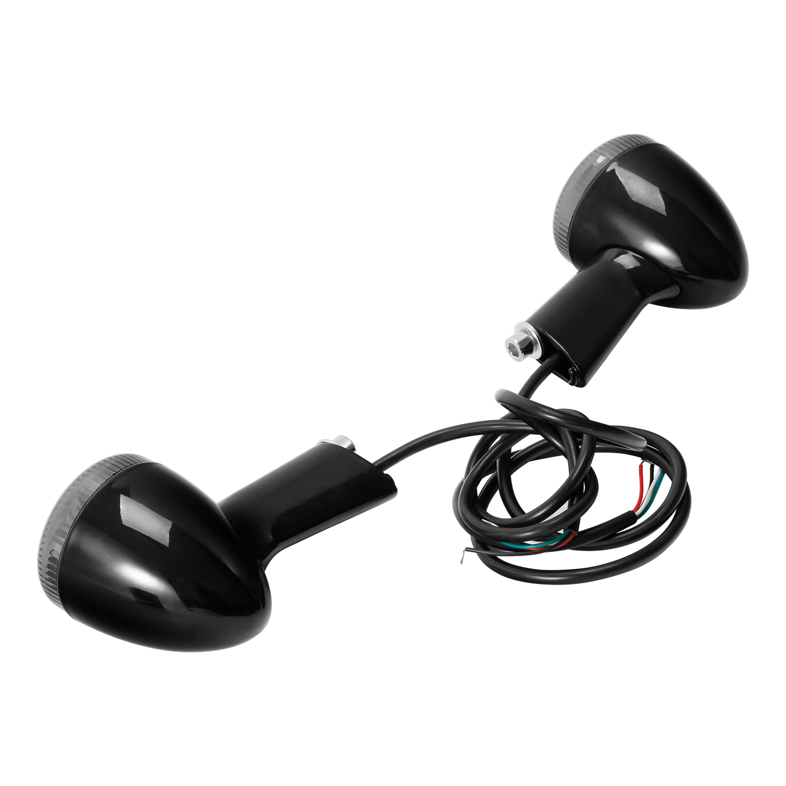 Rear Turn Signals LED Light Smoke Fit For Harley Sportster XL 883 1200 1992-2022