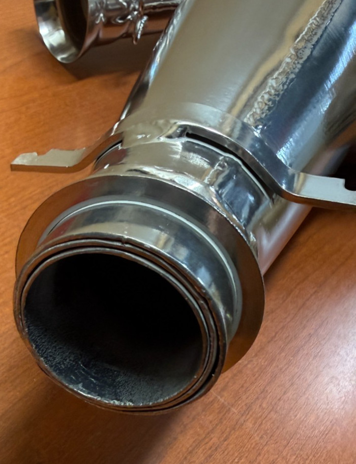 STRAIGHT LINE SINGLE PIPE EXHAUST SYSTEM SKIDOO RENEGADE 11-18 MX-Z 10-16