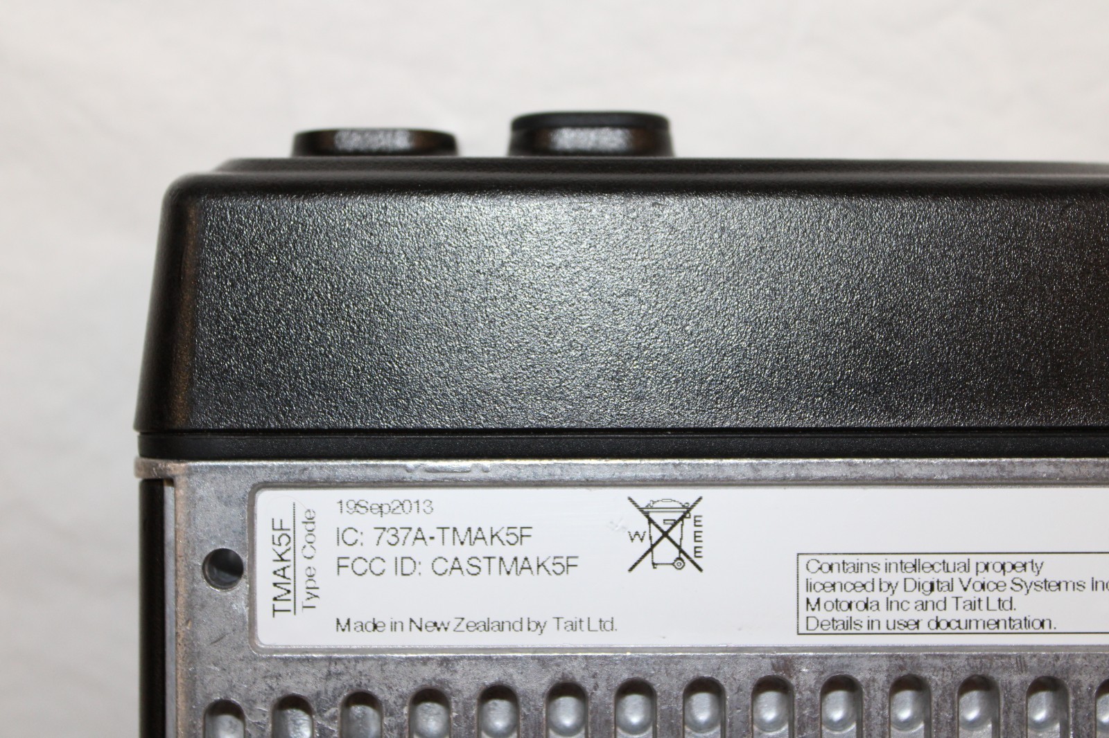 Tait TM9100 700/800 MHz P25 Digital Trunking Mobile Radio 762-870MHz - TESTED!