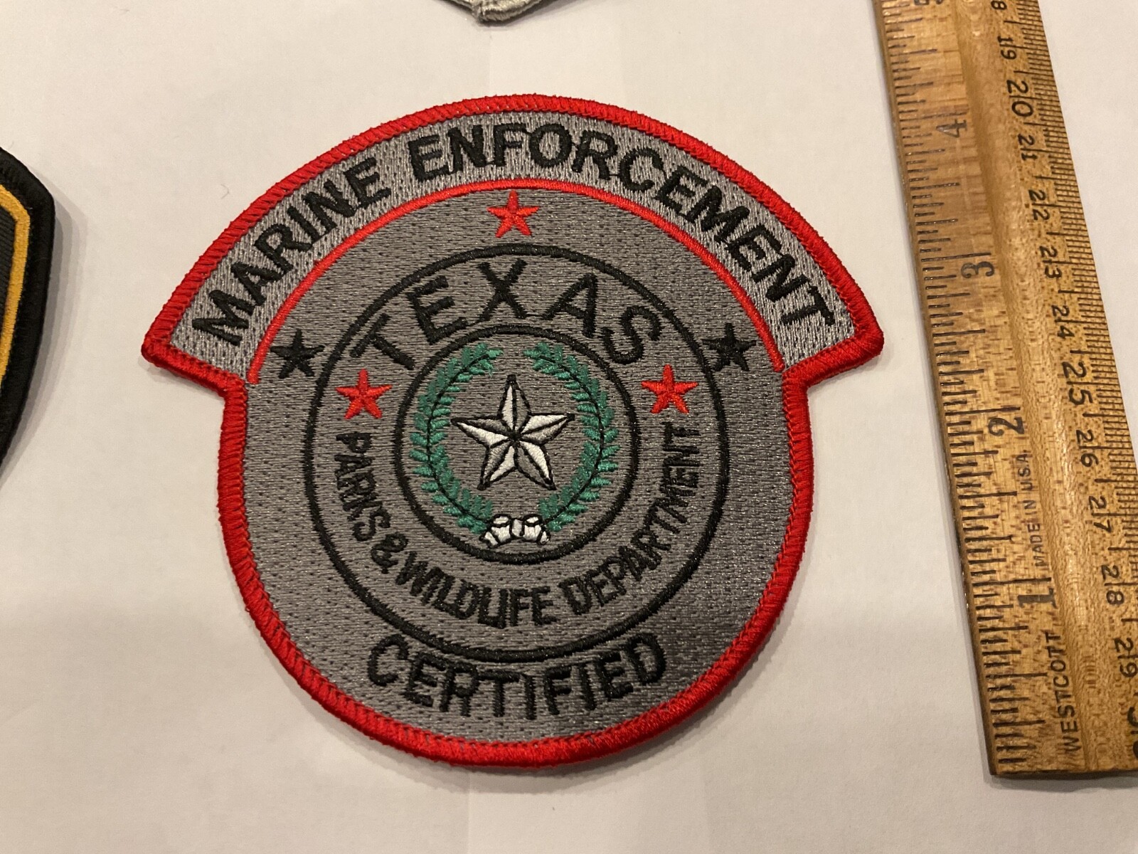 Texas State Police full size collectible patch set 5 new full size patches