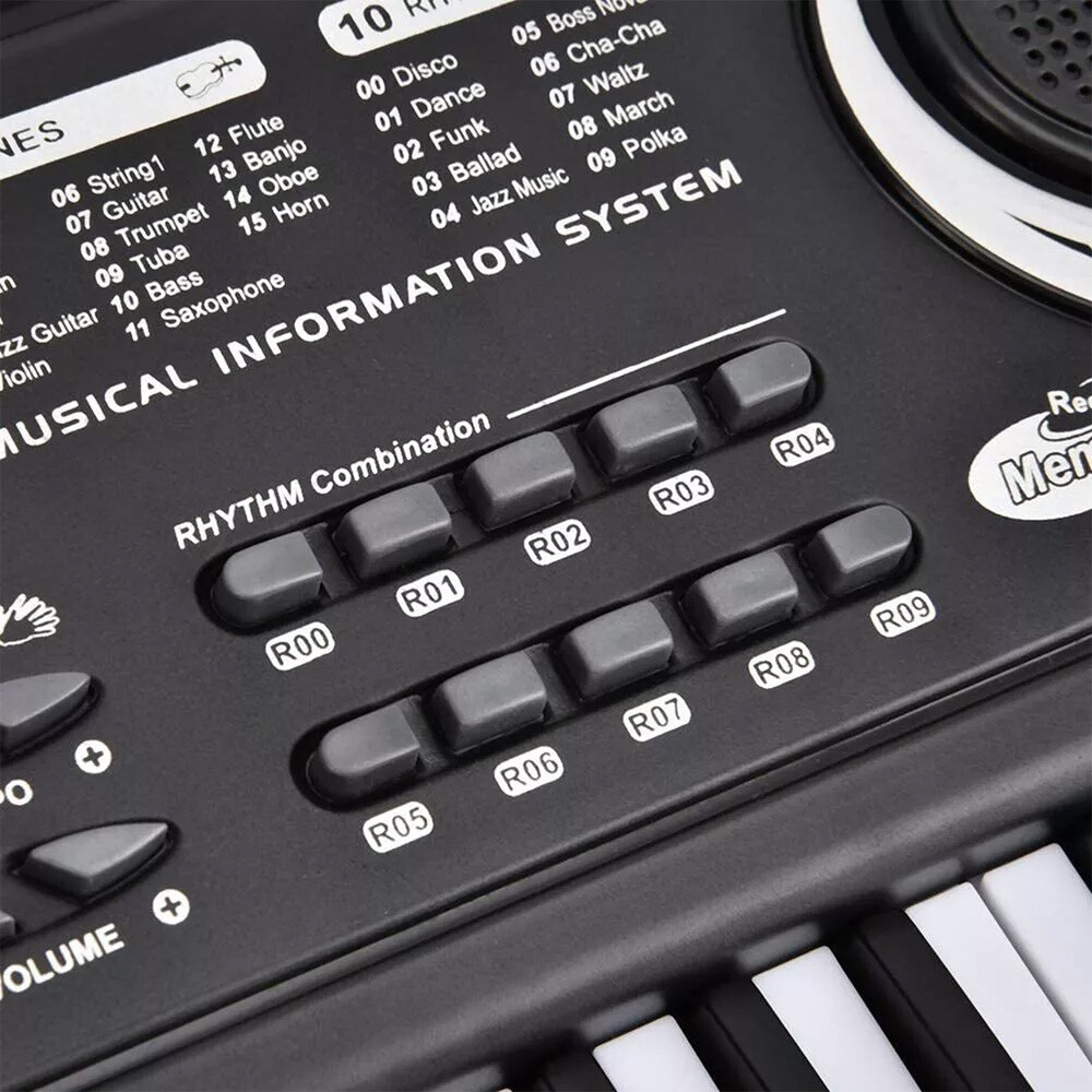 Kids 61-Key Portable Electronic Keyboard Piano Educational Toy