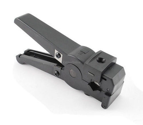 3-Blade Precision Coax Cable Stripping Tool for RG-6, RG-58, RG-59 and RG-62