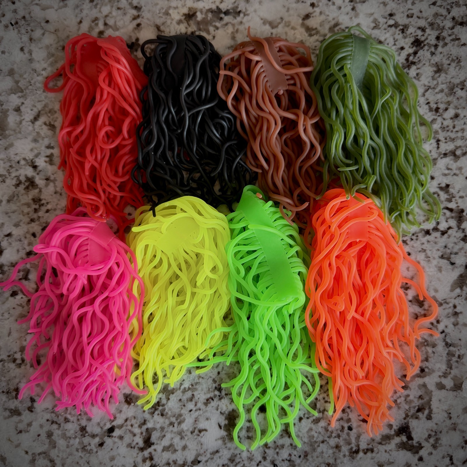 Squirmy Wormy Fly Tying Material - Soft & Stretchy Fly Fishing Worm Body