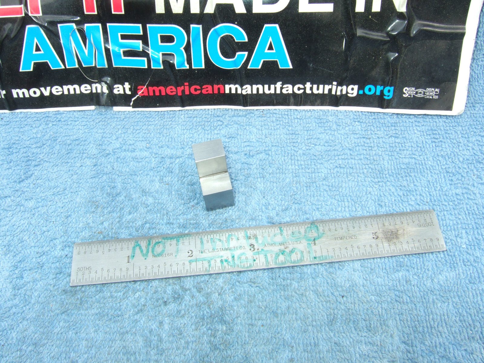 CHAIR SINGLE EDGE FINDER (1) NOT MAGNETIC USED TOOLMAKER MACHINIST VERY CLEAN ZA