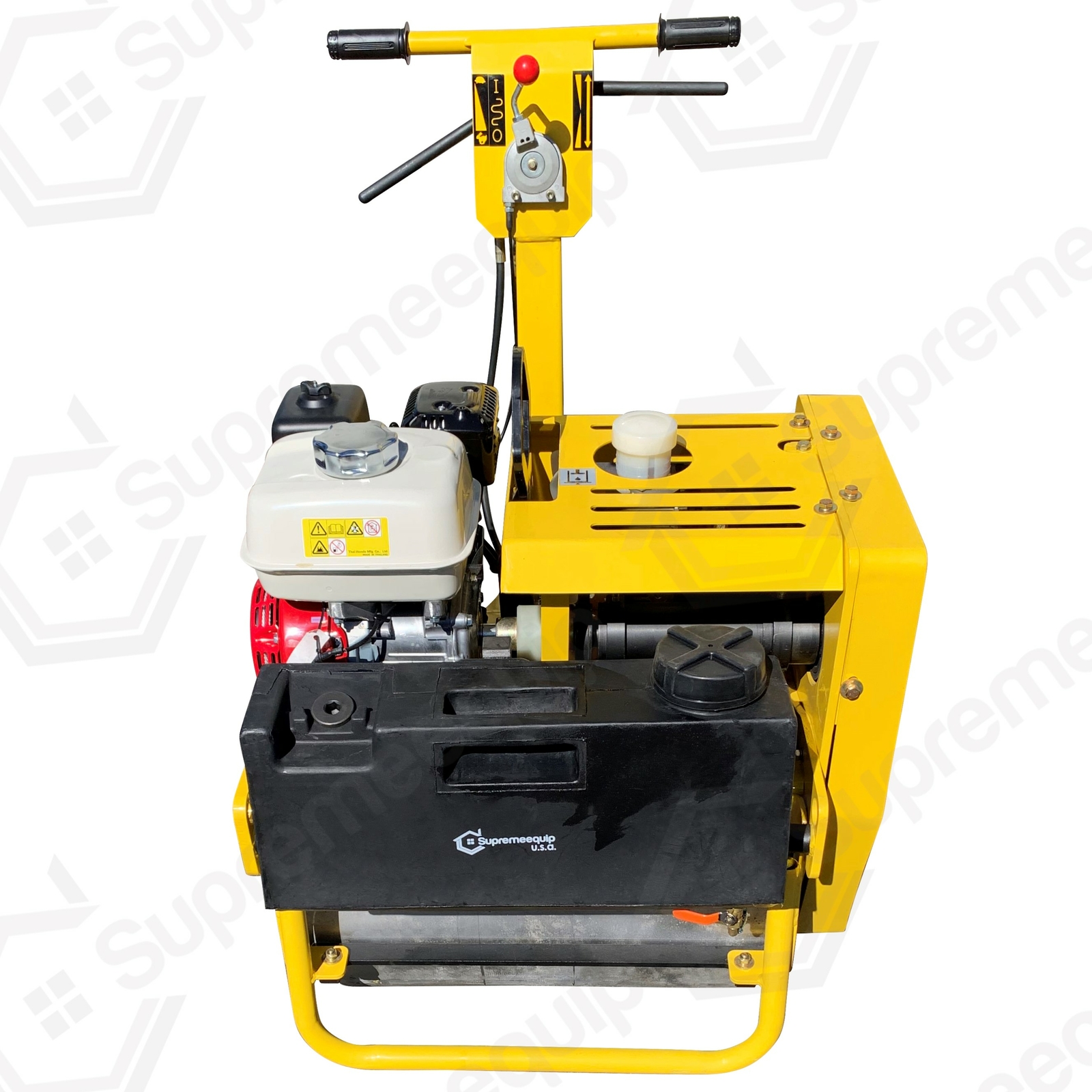 Single Drum Vibratory Roller 600 lbs Honda GX160, for road and asphalt compactor