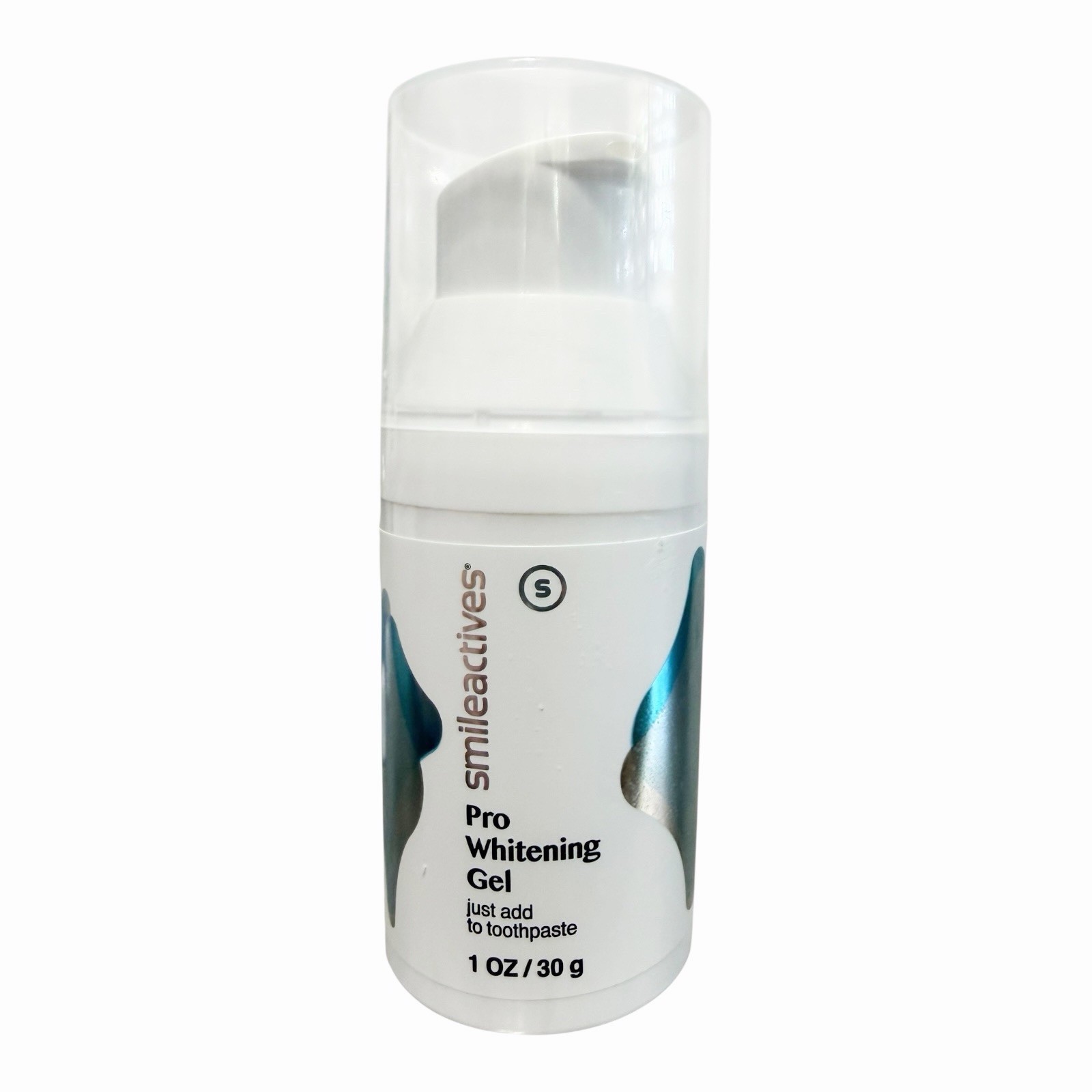 Smileactives Pro Whitening Gel 1 oz - Add to Toothpaste Removes Stains & Whitens