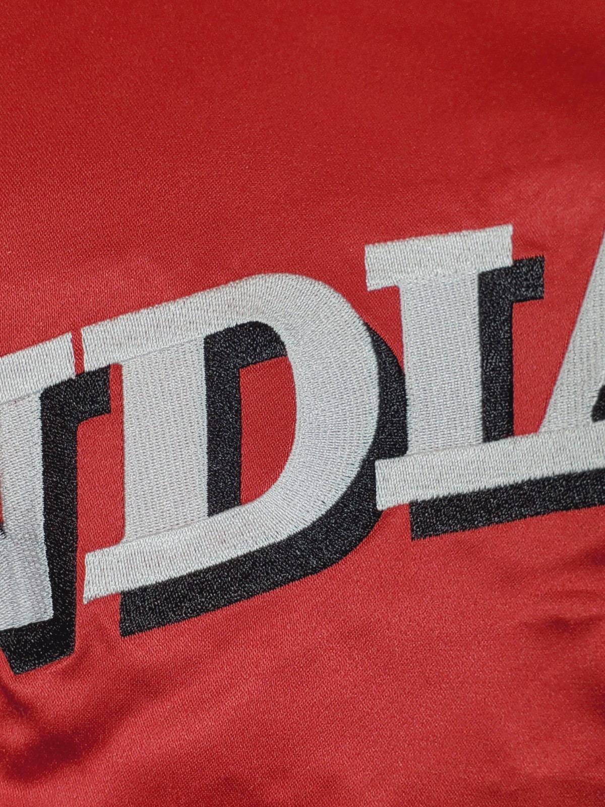 Homefield Indiana University Hoosiers Campus Classic Pullover Red Satin Unisex M