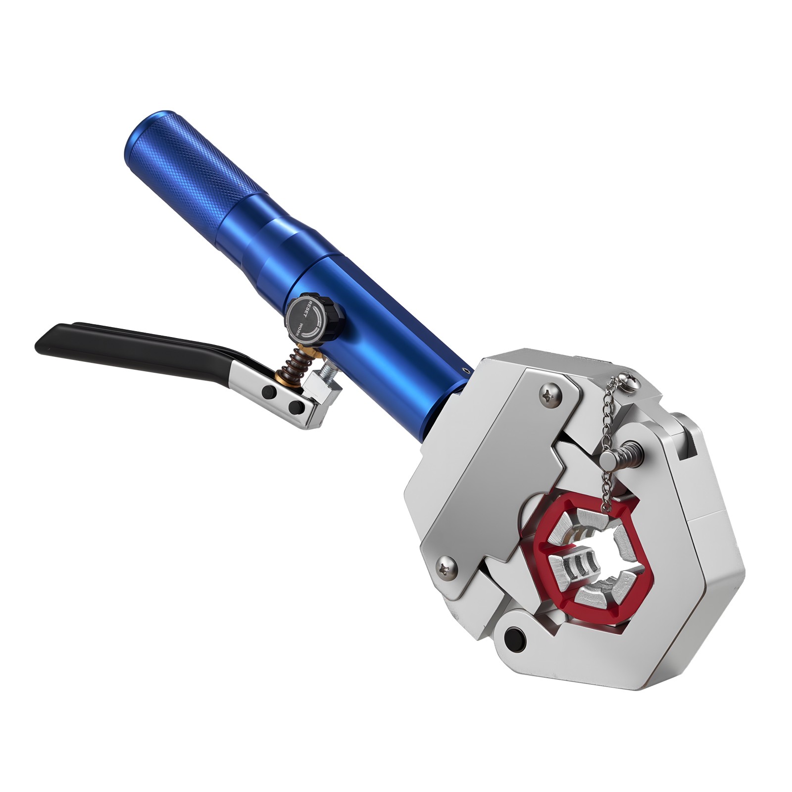 Uimoso Hydraulic Hose Crimper Manual Tool with 7 Interchangeable Dies