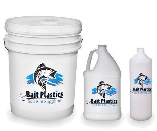 Bait Plastics Premium {Pick Formula} Lure Plastic Plastisol - 1 Gallon