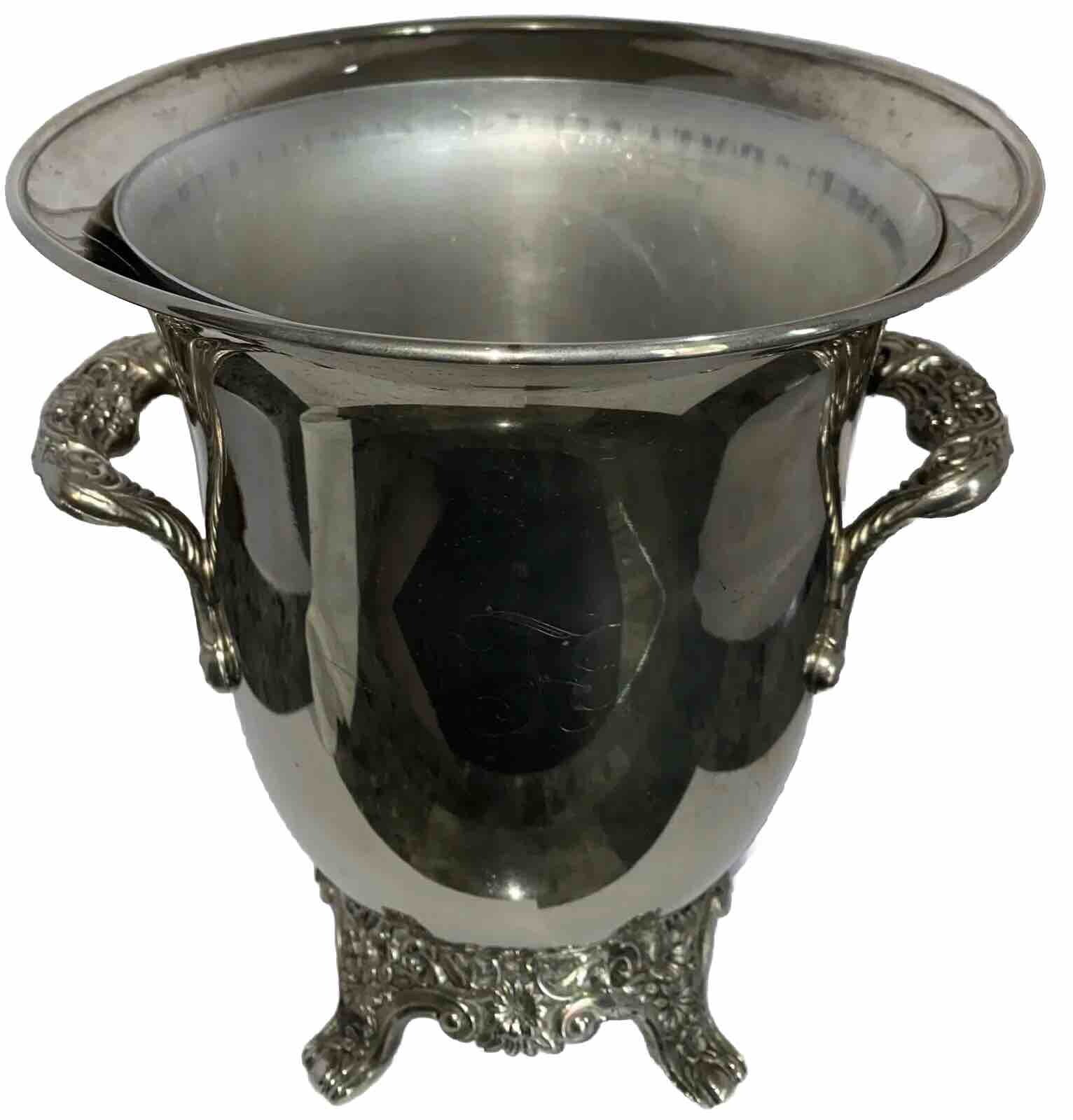 Champagne Bucket Reed Barton Silver Plate