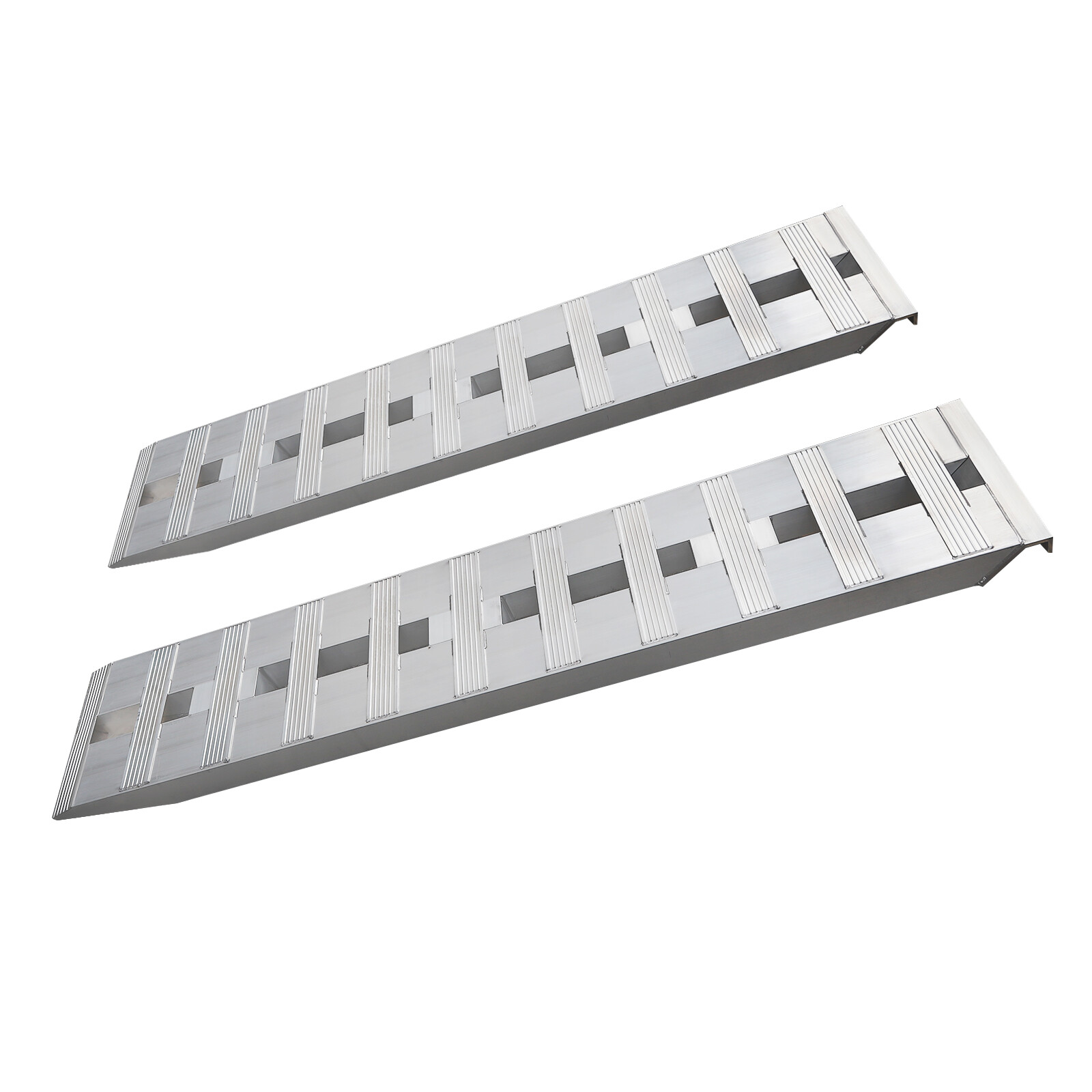 Truck Car Auto Trailer Ramps Universal Hook Aluminum Loading Ramps 2.72t/6000lbs