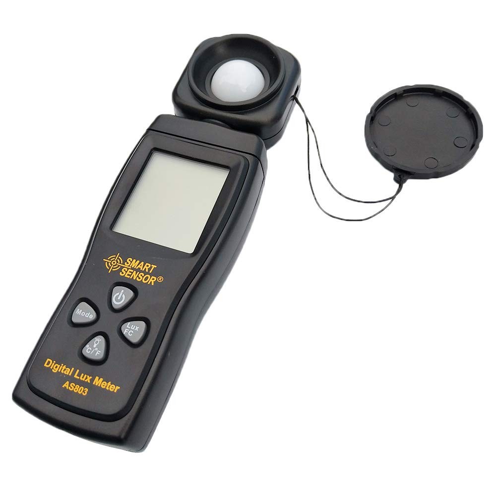 Lux Light Meter for Photography Grow Plants Led Photometer Lighting Intensity Br