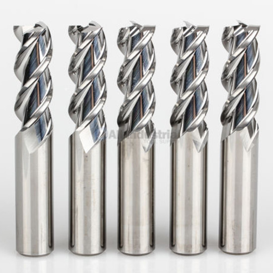 YG1 28584-5 | 5 Pcs 3/8" Alu-Power 3 Flute End Mill Regular Length Carbide
