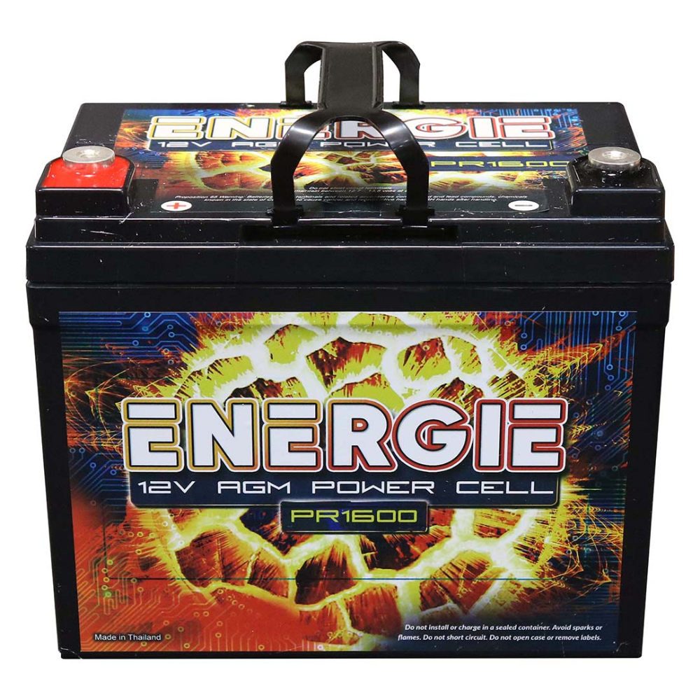Reikken PR1600 Energie 1600 Watt 12 Volt Power Cell 35 Ah AGM Car Audio Battery
