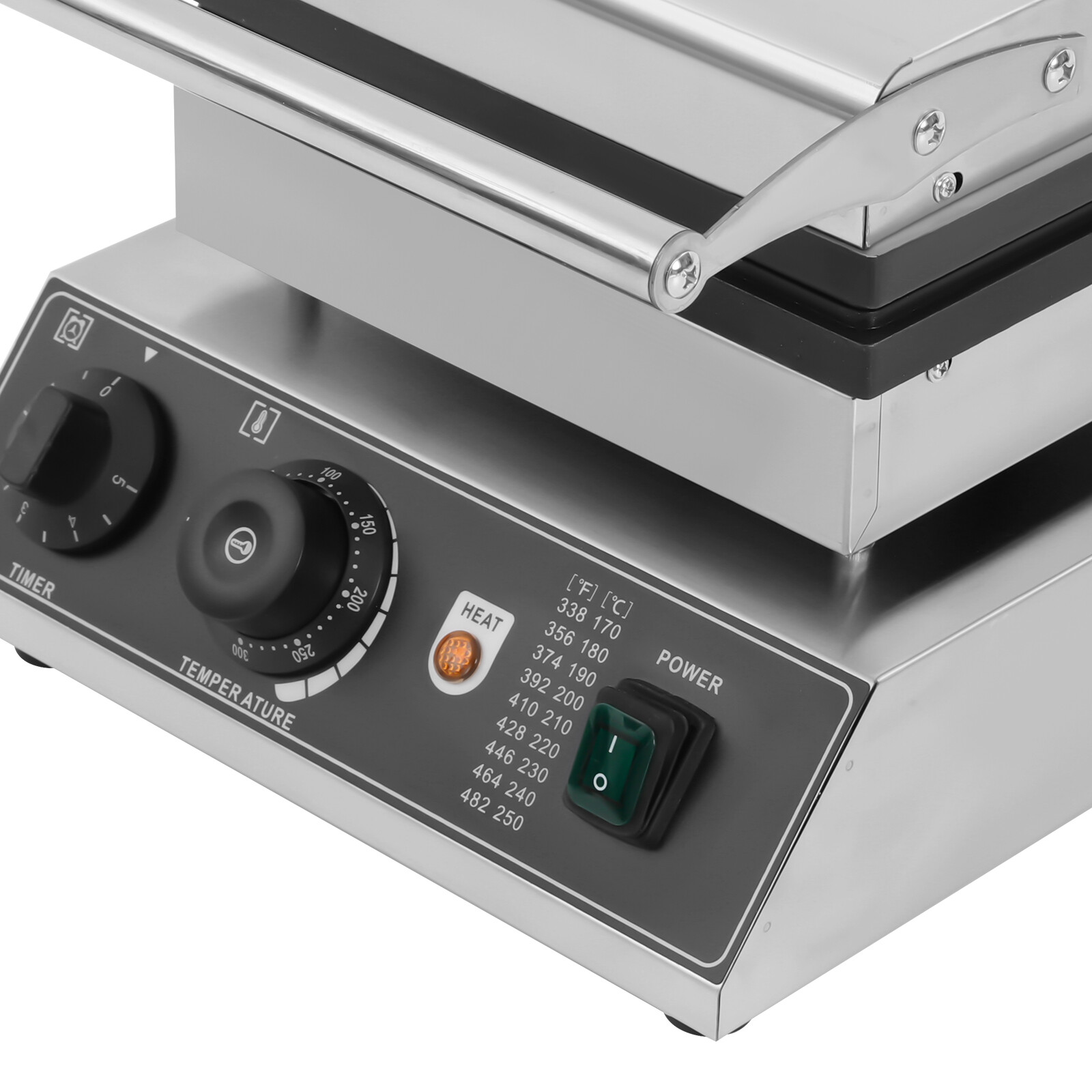 Electric Waffle Maker Commercial Belgian Waffle Baker Nonstick Baking Machine