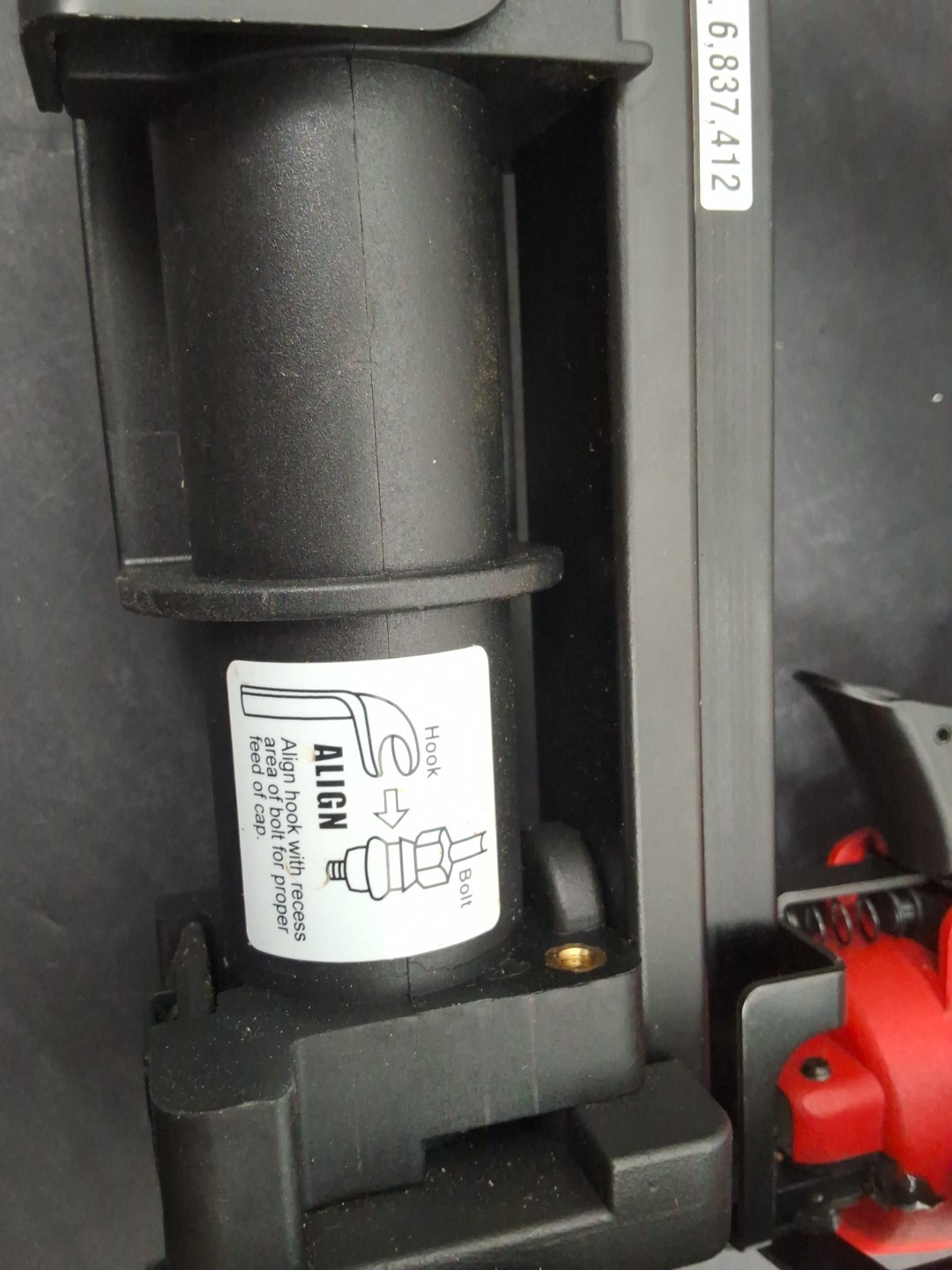 Senco BC58 Button Cap Staple Gun 21GA