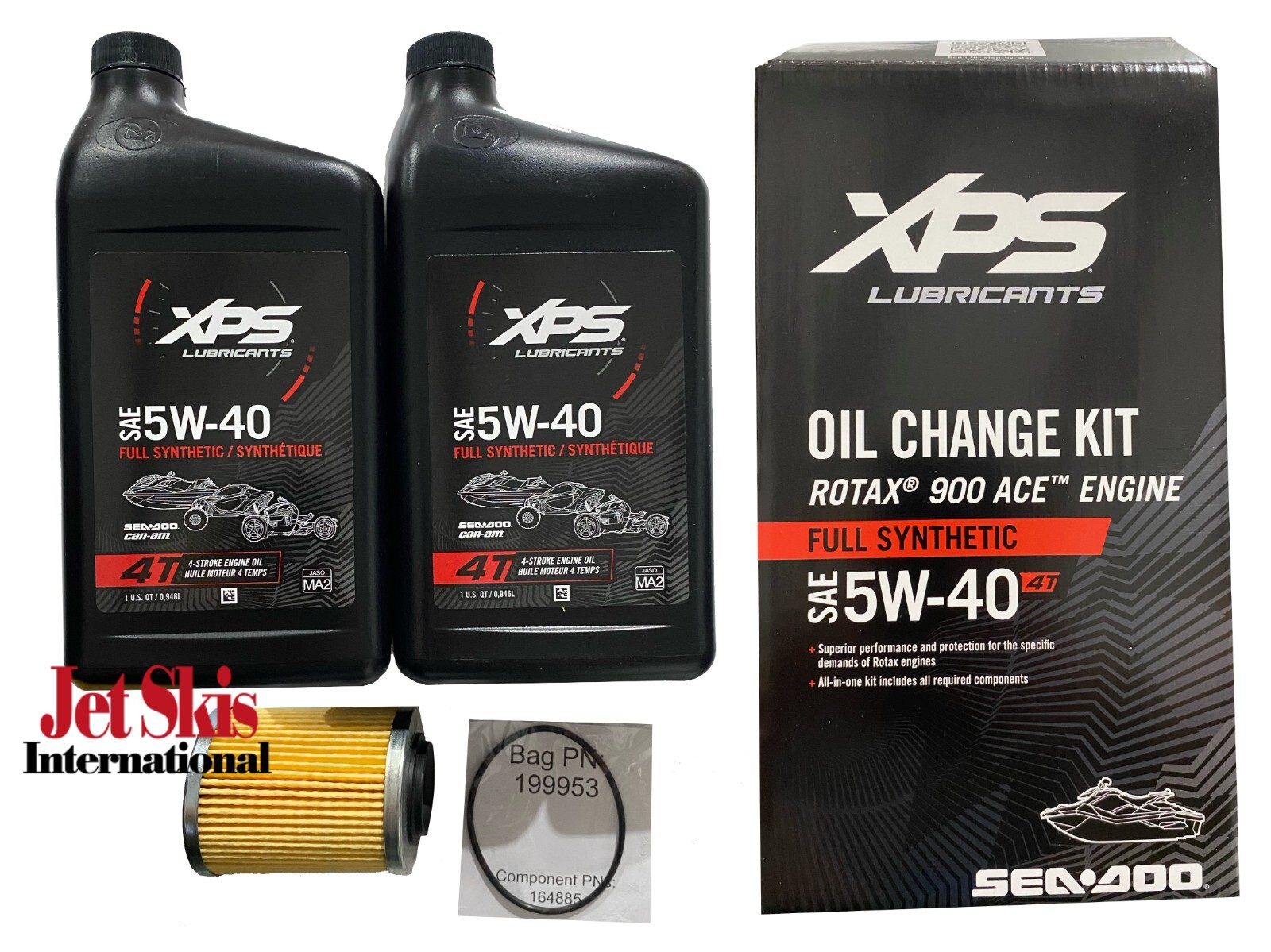 Sea-Doo Factory OEM XPS Oil Change & Filter Kit Synthetic Spark Ace 900 779250