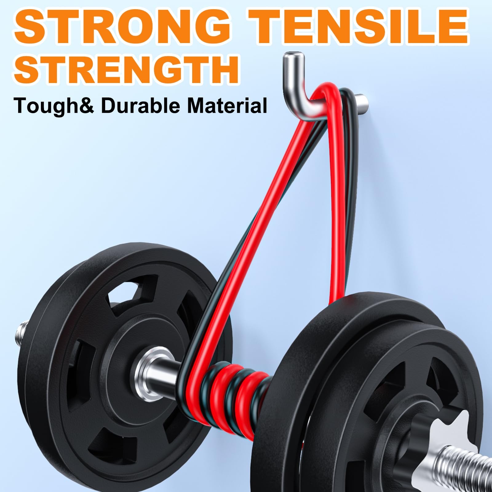 Oududianzi 2x50 Feet Solar Panel Wire, 10AWG 50FT R&B 10AWG, Black Red