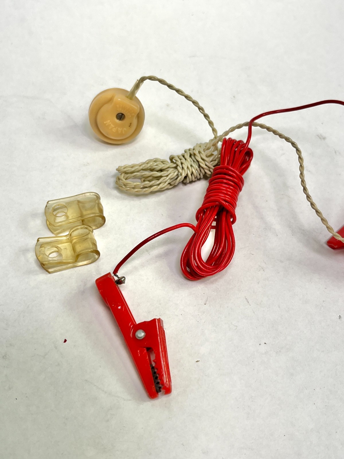 Vintage 1950s Rocket A-1 Tiny Germanium Crystal Radio w/ Box Space Age Toy