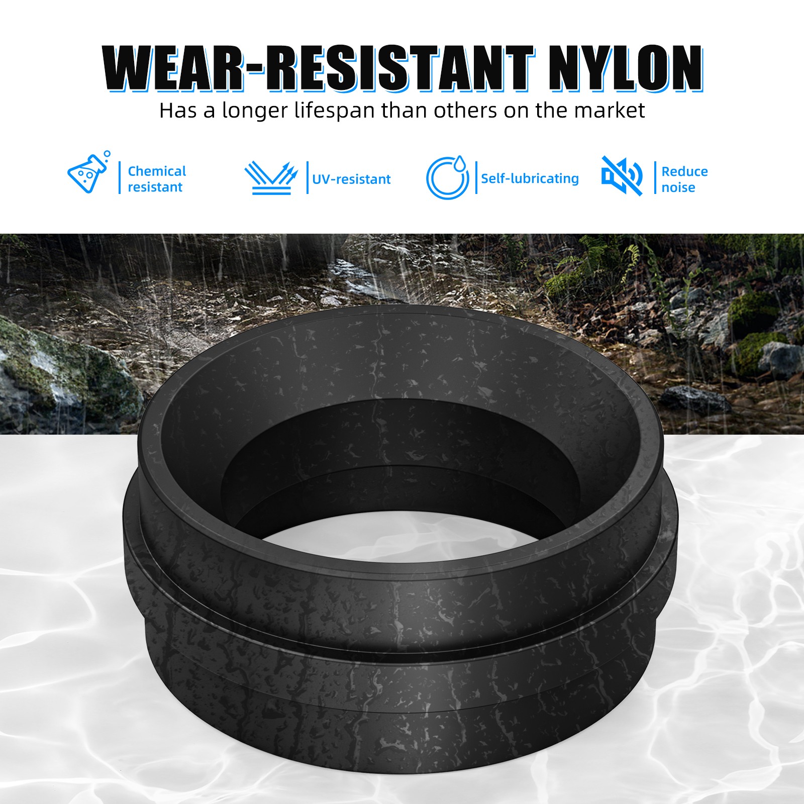 Swing Arm Chain Roller Guide Guard Seal For Yamaha Blaster 200 YFS200 1988-2006