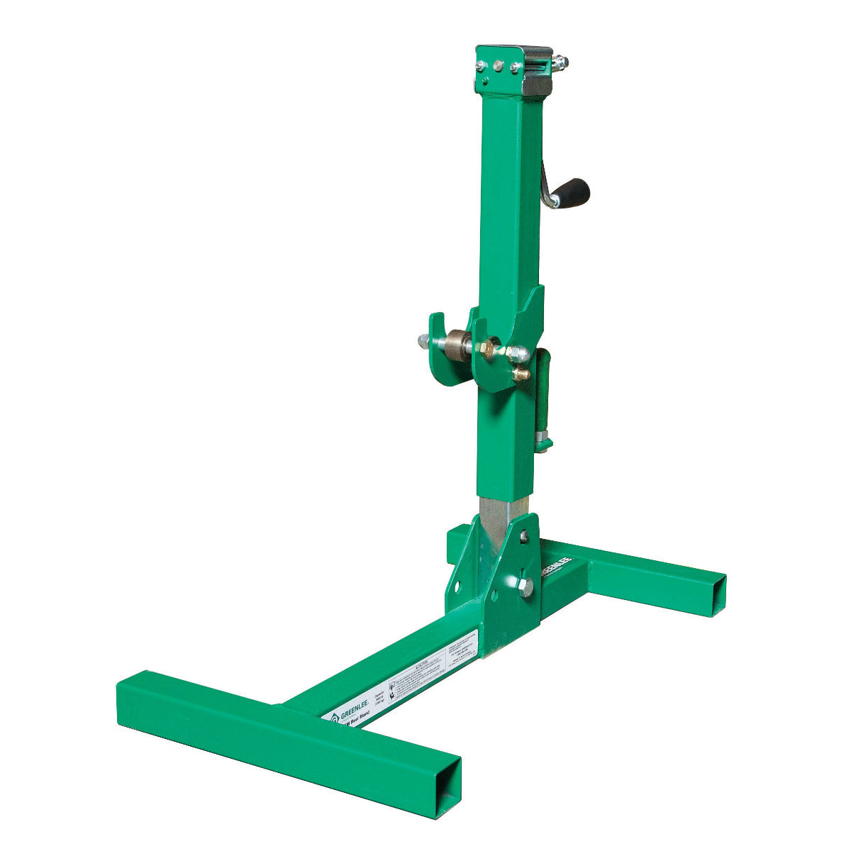 Greenlee RXM 23" - 72" Reel Jack Stand, Quick Adjust Head, 6000 lbs/Capacity