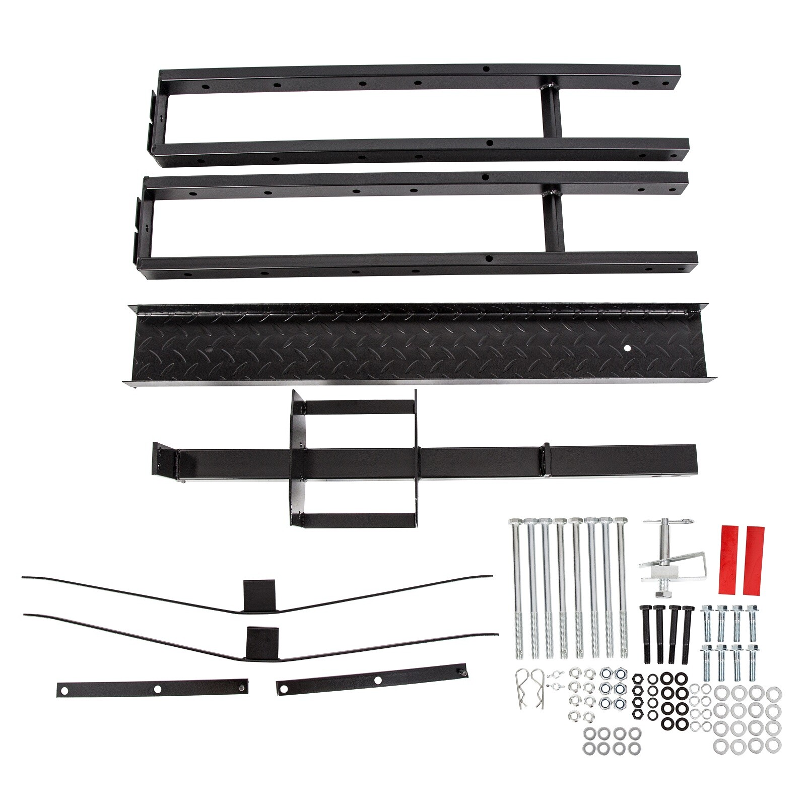 Motorcycle Carrier Hitch Mount Hauler Rack - Steel - Dirt Bike MX Scooter