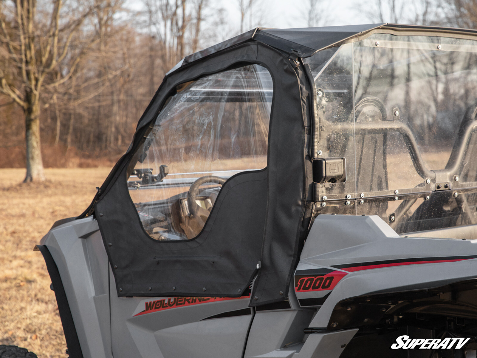 SuperATV Soft Cab Enclosure Doors for Yamaha Wolverine RMAX 2 (2021+)