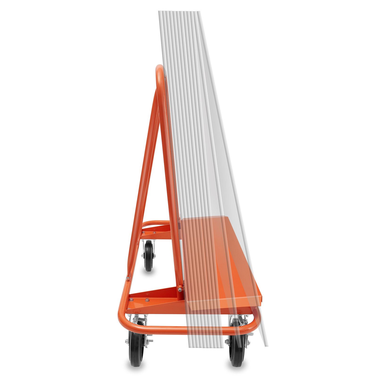 Drywall Dolly Heavy Duty Sheetrock Panel Cart Trolley Plywood Truck