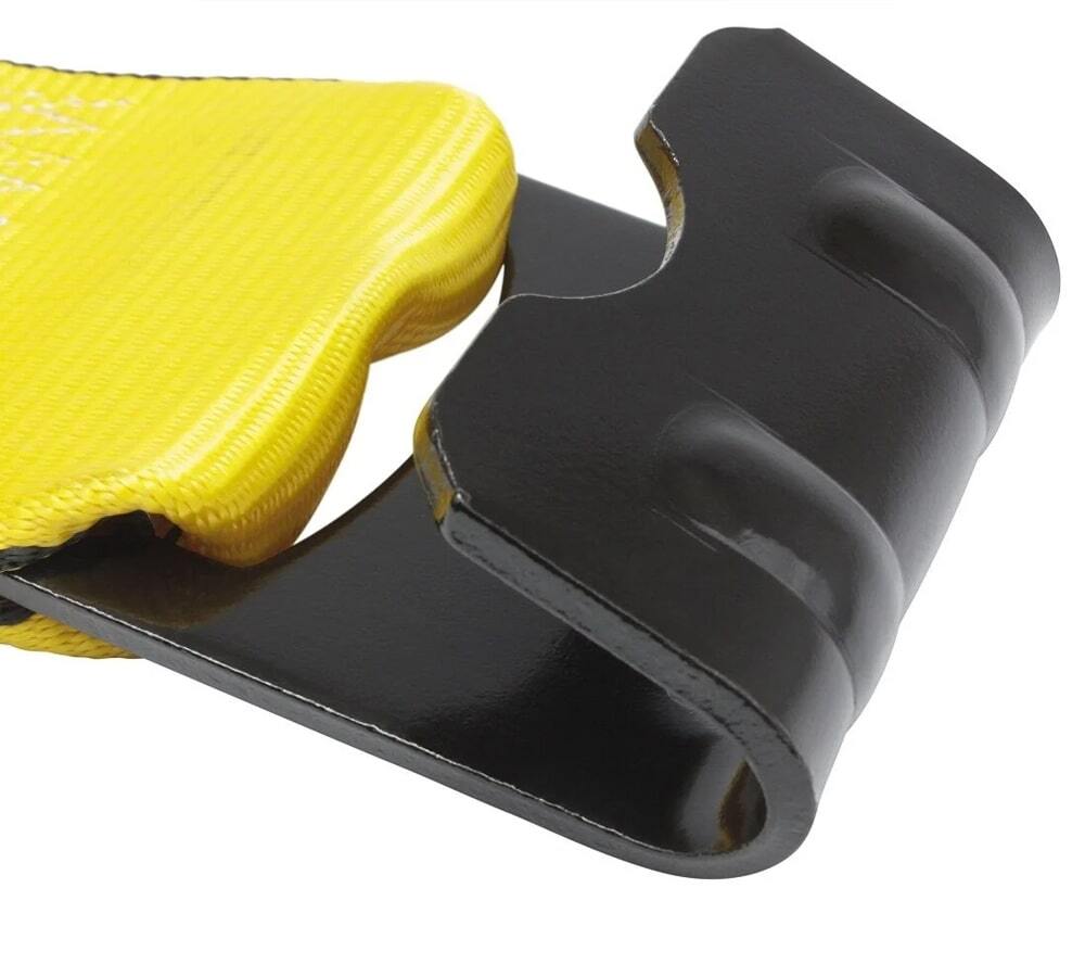 (10 Pack) Kinedyne 4" x 27' Winch Straps w/ flat hook, Flatbed Tie Down Strap