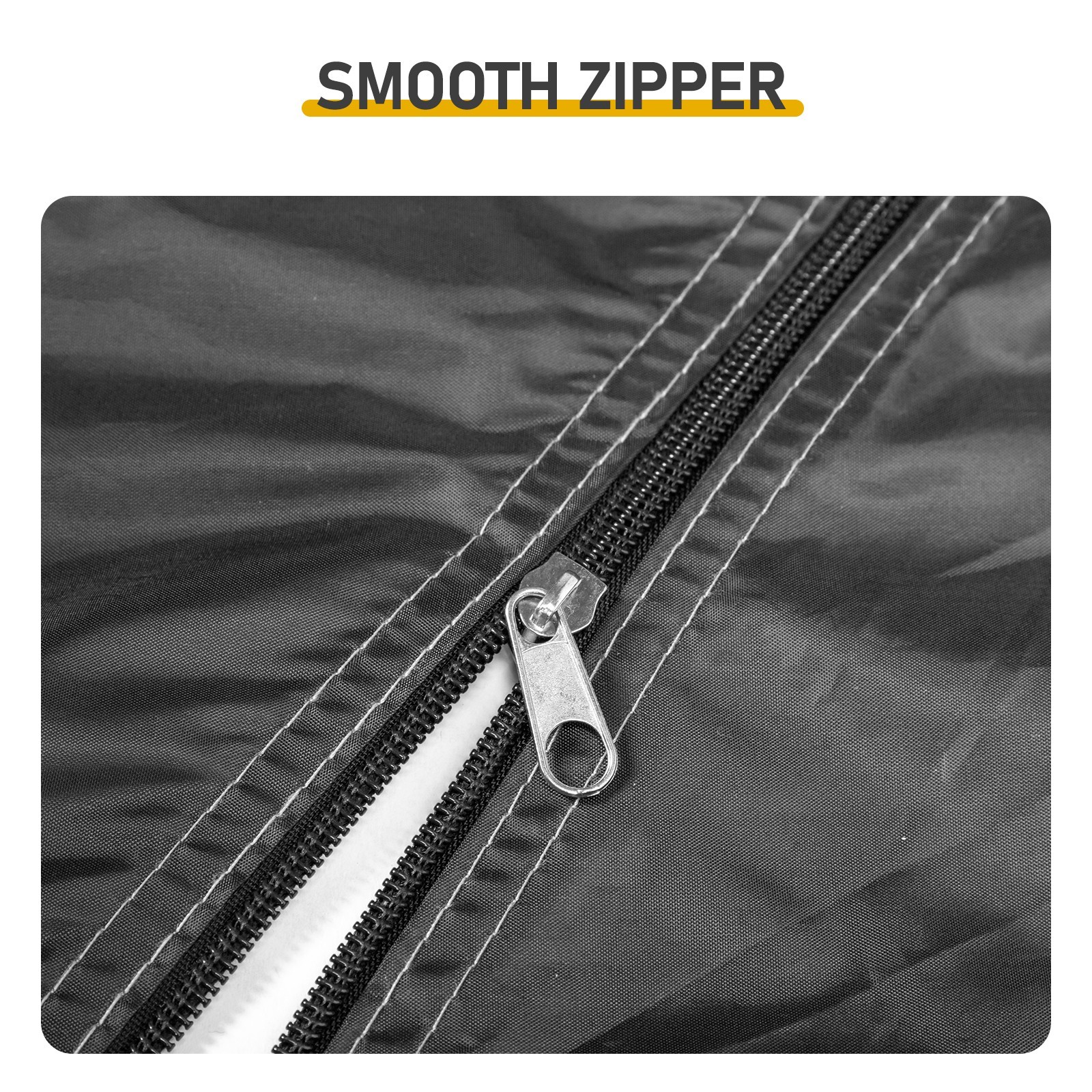 Black Arc Bicycle Storage Shed, 210D PU Silver Coated Oxford Cloth Bike Cover