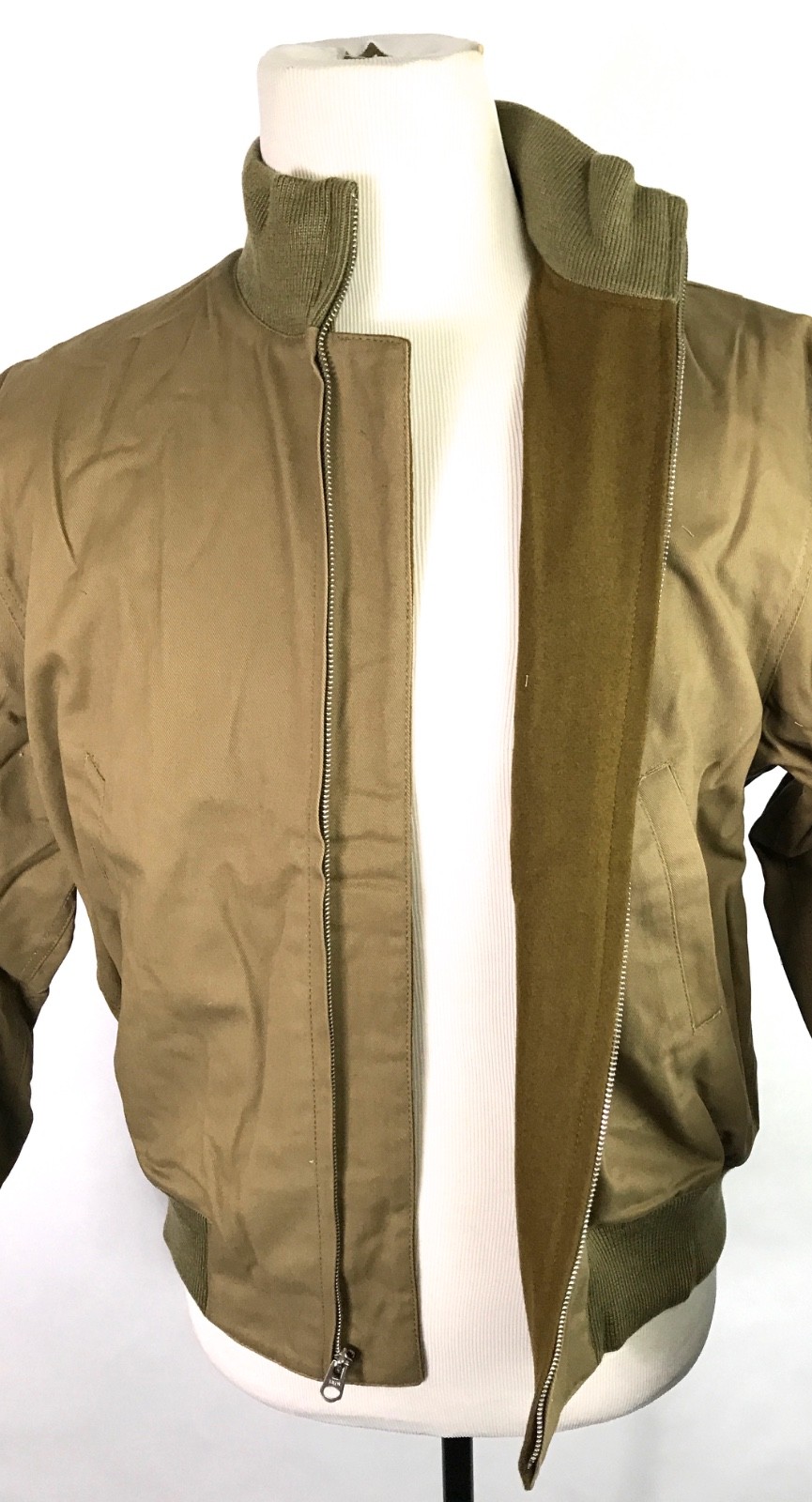 WWII US ARMY INFANTRY AIRBORNE TANKER 2ND PATTERN TANKER JACKET-MEDIUM/LARGE