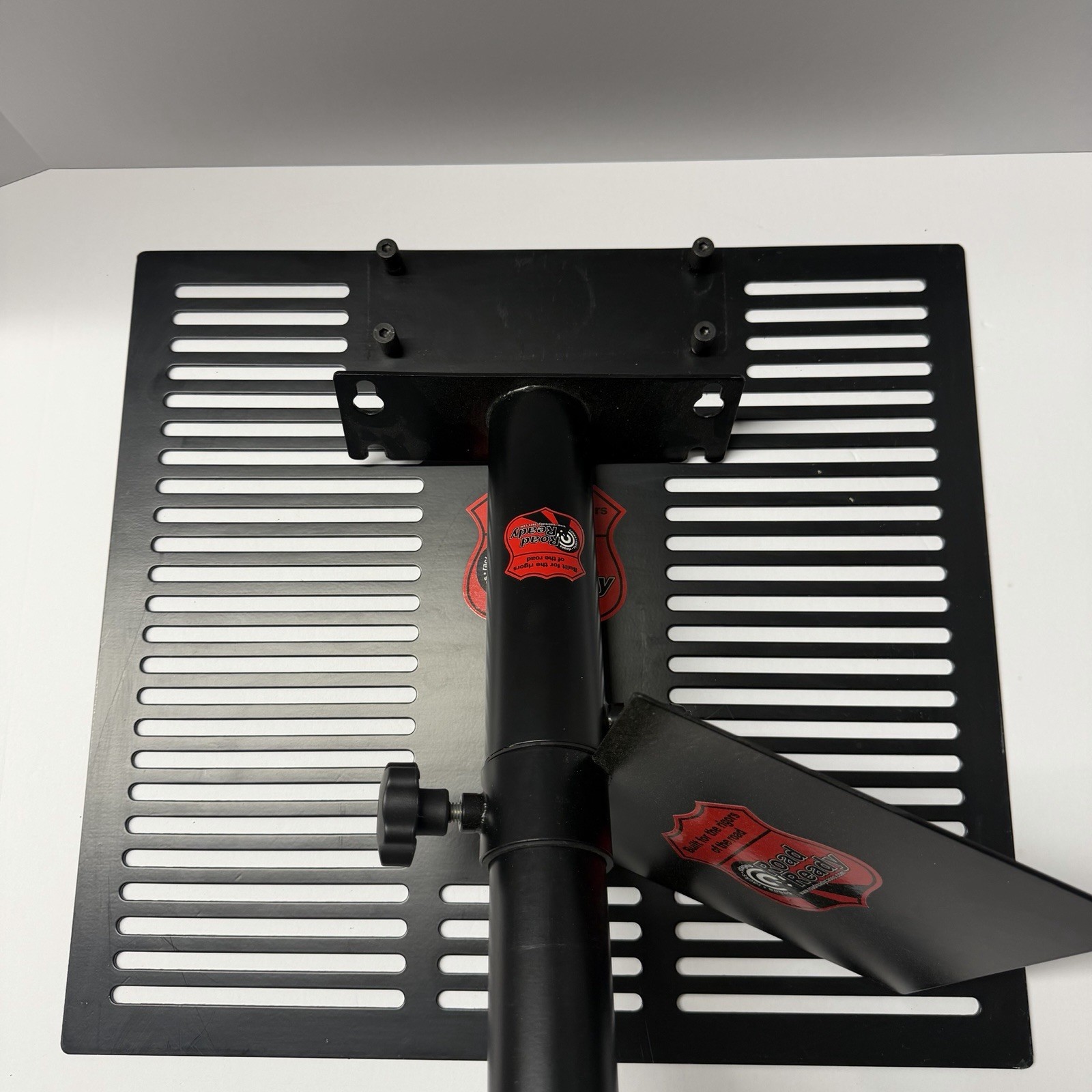 Road Ready DJ Laptop Stand Adjustable Heavy Duty Mixer Utility Stand Portable