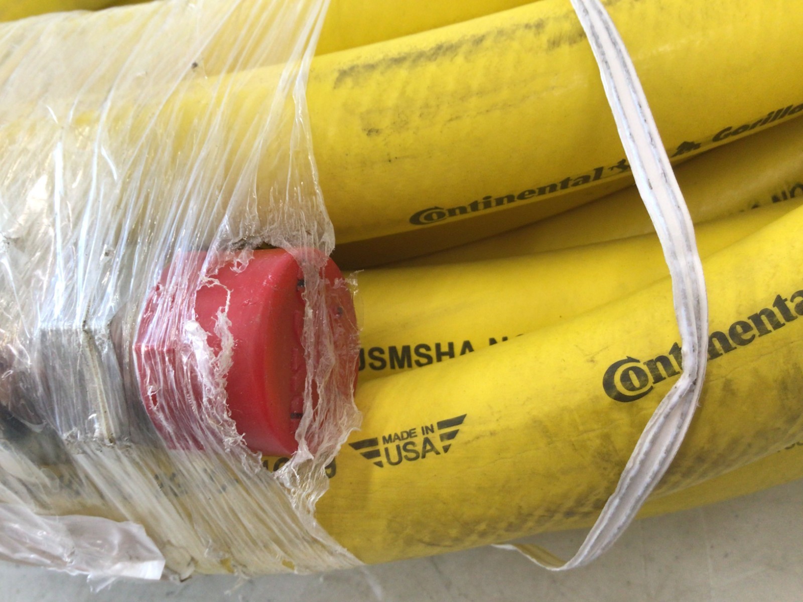 CONTINENTAL - GOR10050-50-G Air Hose 1 in DIA 500 psi Max YELLOW